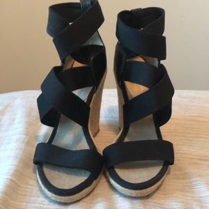 Club Monaco espadrilles wedges